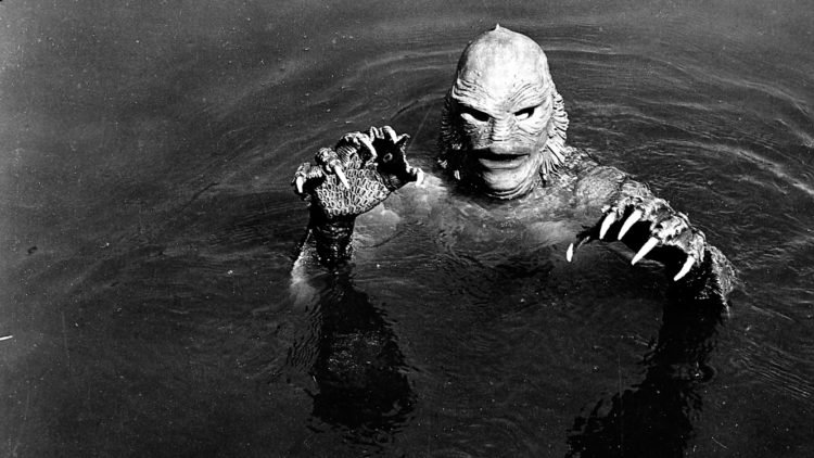Pass deg for fiskemannen i "Creature from the Black Lagoon" fra 1954 (foto: Universal Pictures)